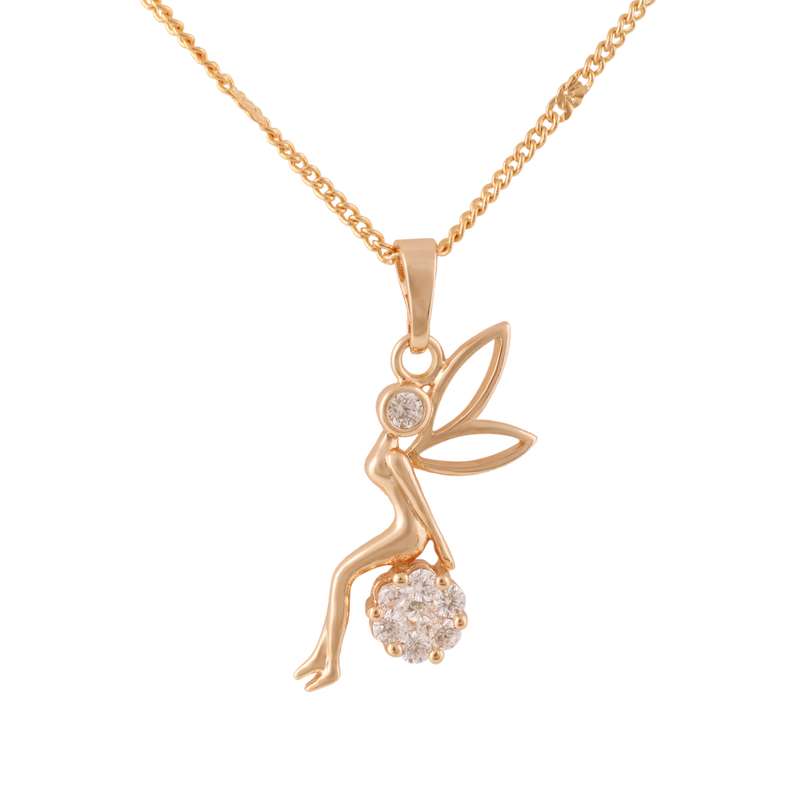 گردنبند زنانه ژوپینگ مدل فرشته کد N3434