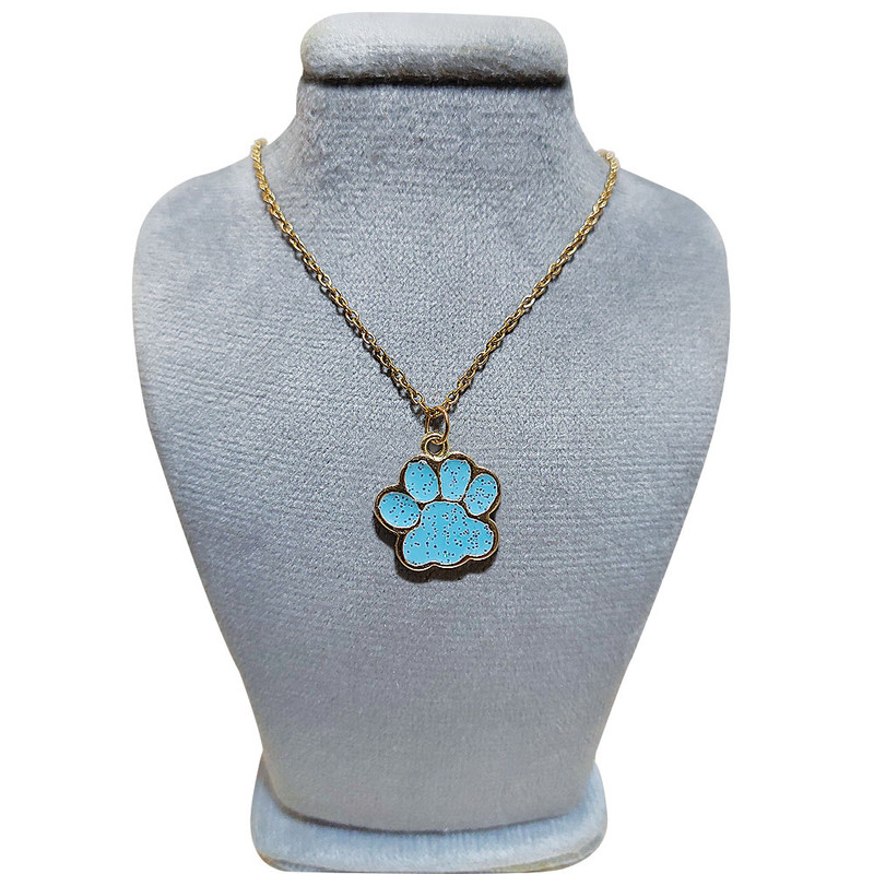 گردنبند دخترانه مدل پنجه سگ کد PS013 گردنبند دخترانه مدل پنجه سگ کد PS013