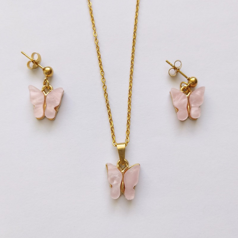 نیم ست زنانه مدل پروانه صدفی 140