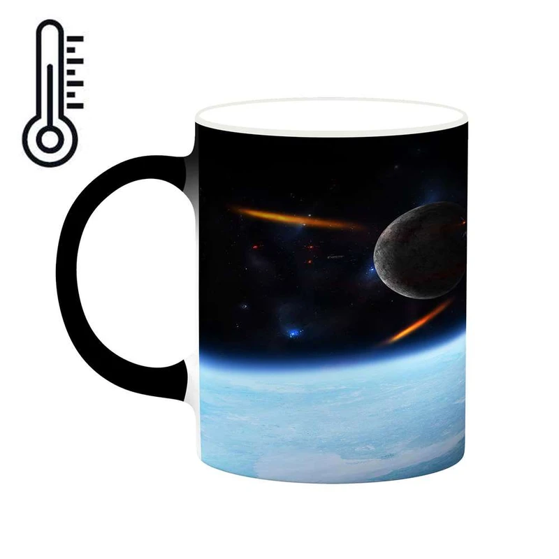 ماگ حرارتی کاکتی مدل فضا و کهکشان کد mgh19908