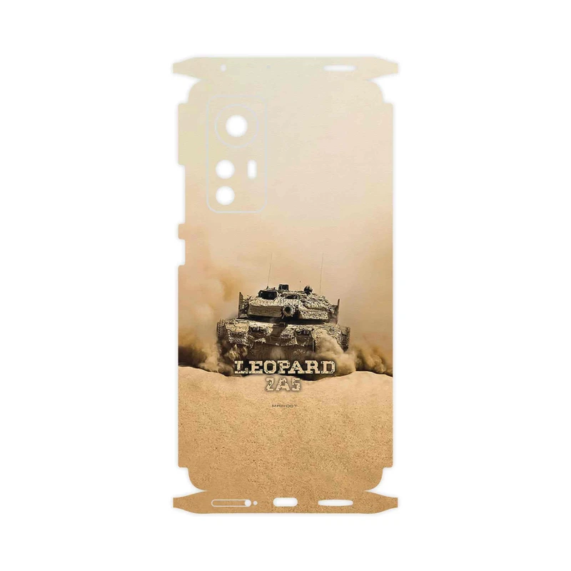 برچسب پوششی ماهوت مدل Leopard_2A5_tank-FullSkin مناسب برای گوشی موبایل شیائومی 12X