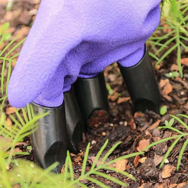 دستکش باغبانی مدل  چنگک دار دوقلو 01