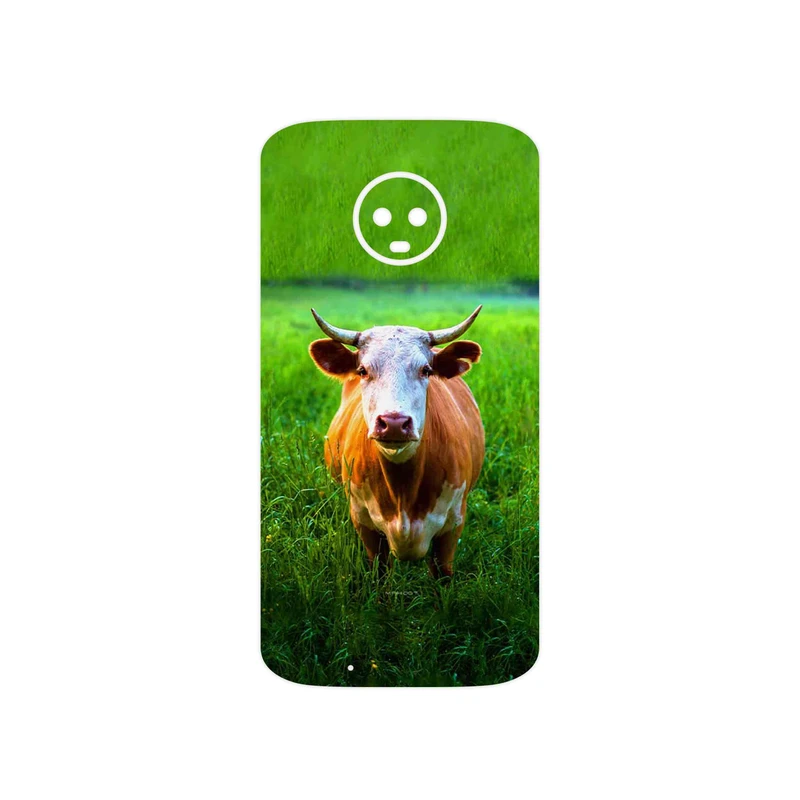 برچسب پوششی ماهوت مدل Cow مناسب برای گوشی موبایل موتورولا Moto G6