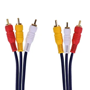 کابل 3 جک RCA به 3 جک RCA کایزر مدل AV طول 1.5 متر