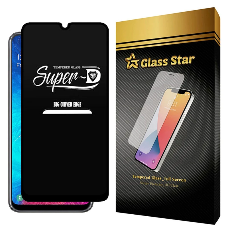 محافظ صفحه نمایش گلس استار مدل SUPERD مناسب برای گوشی موبایل سامسونگ Galaxy A20