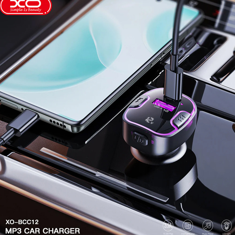 پخش کننده اف ام خودرو ایکس او مدل bcc12