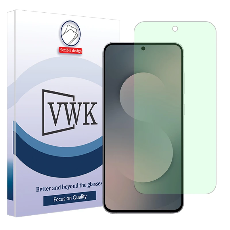 محافظ صفحه نمایش گرین لایت وی دبلیو کی مدل Eye Care مناسب برای گوشی موبایل سامسونگ Galaxy S25 FE 