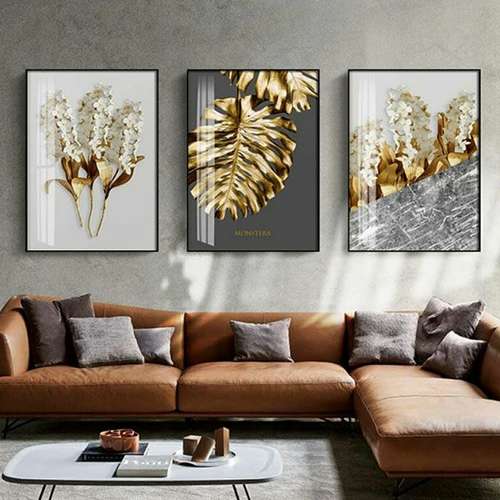 تابلو مدل برگ انجیری مجموعه 3 عددی