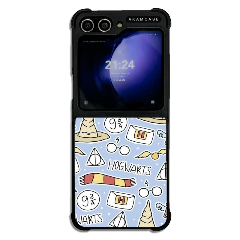 کاور آکام مدل AMC-WSGZFLIP5-HARRY POTTER-53 مناسب برای گوشی موبایل سامسونگ Galaxy Z Flip 5
