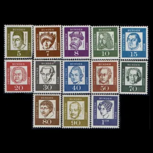 تمبر یادگاری مدل خارجی مجموعه کامل 13 عددی 