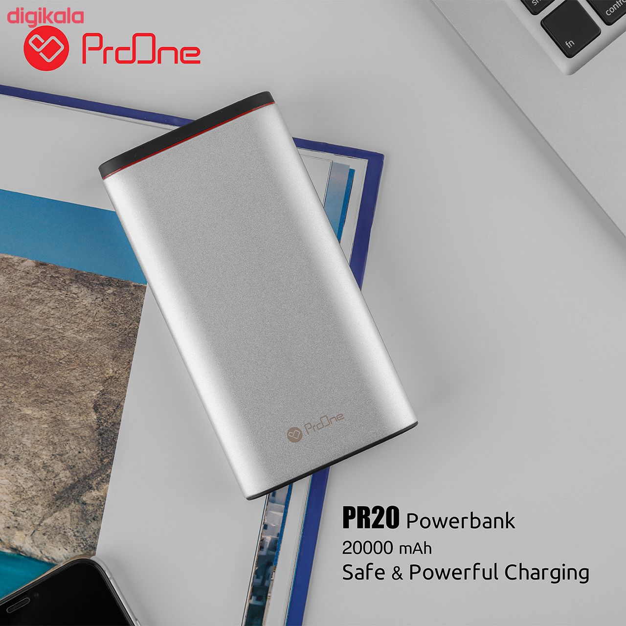 شارژ همراه پرووان مدل PR-20 ظرفیت 20000 میلی آمپر ساعت main 1 14