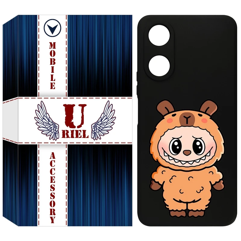 کاور یوریل مدل KSH کد 110 طرح عروسک لبوبو مناسب برای گوشی موبایل آنر X5 Plus