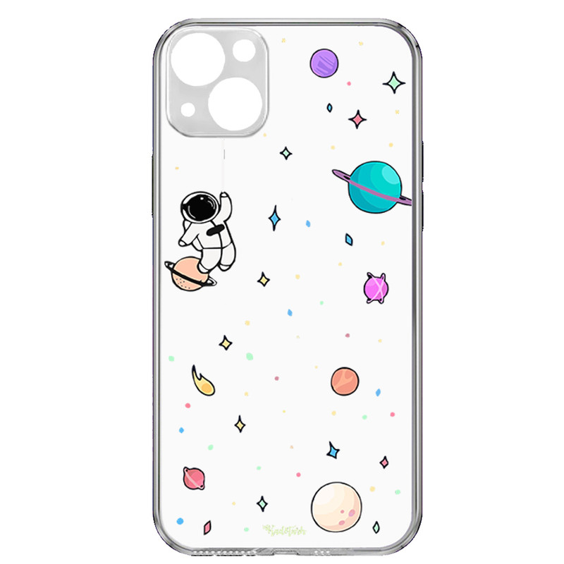 کاور طرح Spaceman مناسب برای گوشی موبایل اپل iPhone 13
