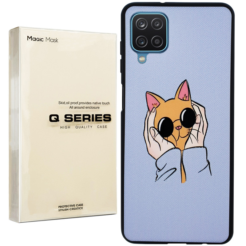 کاور مجیک مسک مدل full colour مناسب برای گوشی موبایل سامسونگ Galaxy A12 