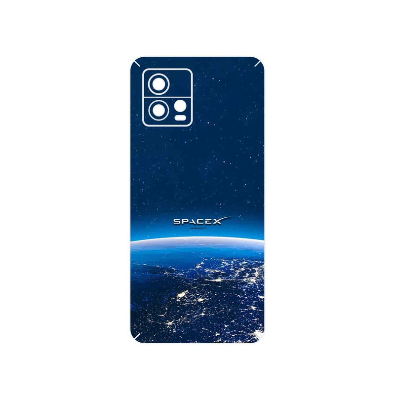 برچسب پوششی ماهوت مدل Space X مناسب برای گوشی موبایل موتورولا Moto G72