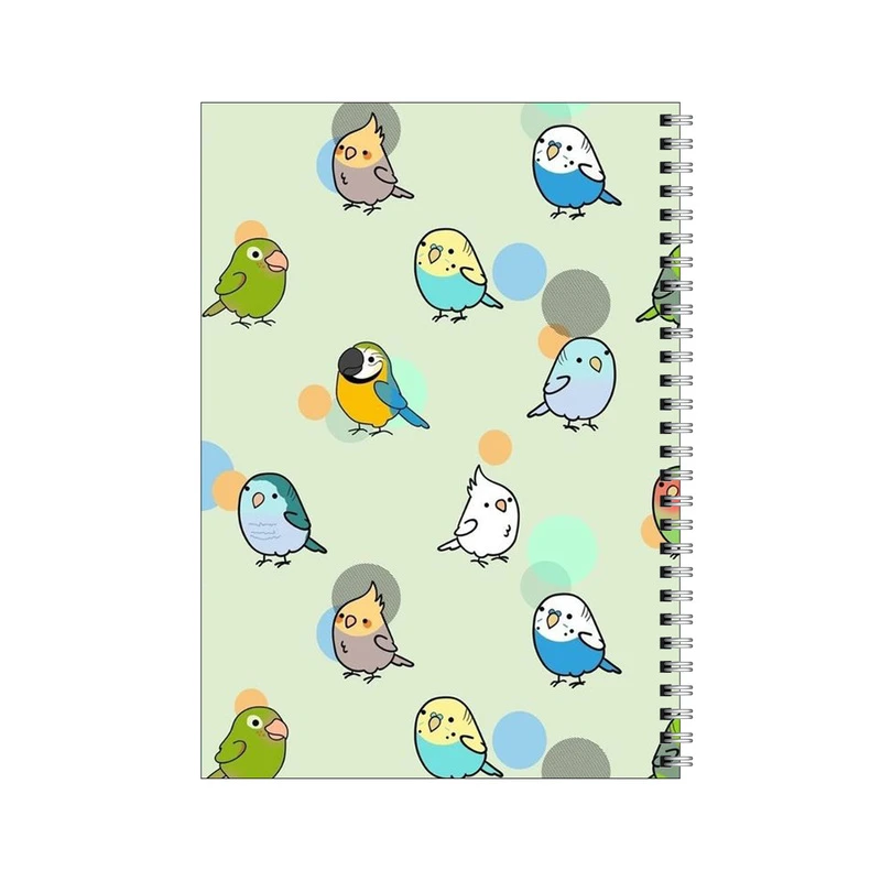 دفتر مشق 100 برگ بامبیلیپ طرح پترن پرندگان کد 4594222