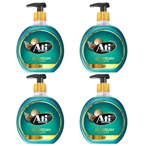 مایع دستشویی آتی مدل sea dream وزن 500 گرم بسته 4 عددی