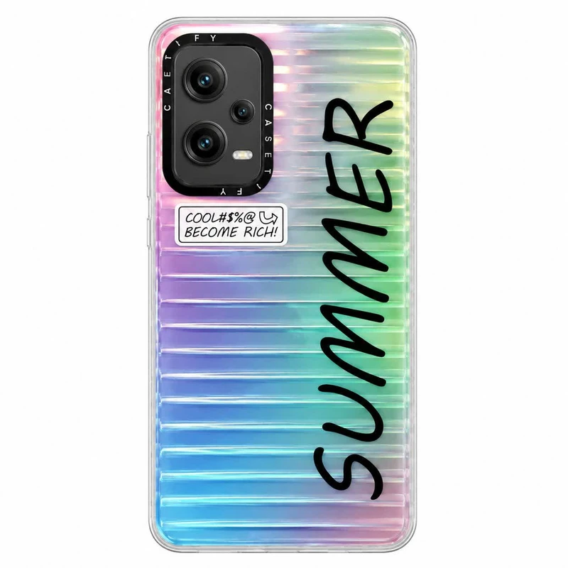 کاور مدل هولوگرامی طرح Summer مناسب برای گوشی موبایل شیائومی Redmi Note 12 Pro 5G / Redmi Note 12 Pro Plus 5G