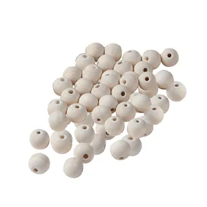 مهره دستبند مدل چوبی کد S-14mm بسته 50 عددی