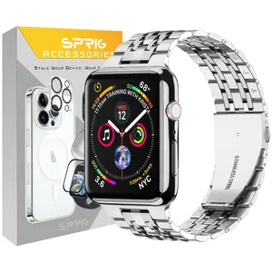 Sprig 7Bead SLV Band suitable for Apple Watch Ultra / Ultra 2 49mm