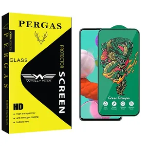 Waily Nice Pergas Green_Dragon Screen Protector For Samsung  Galaxy A51