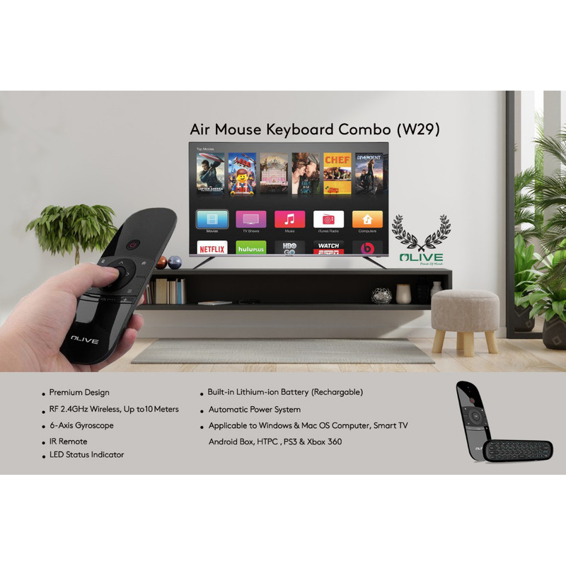 تلویزیون ال ای دی هوشمند الیو مدل 43FB6410 سایز 43 اینچ