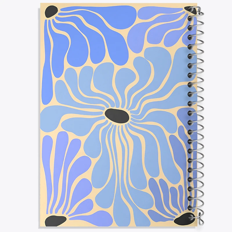 دفتر مشق 100 برگ خندالو طرح گل گلی کد N5890