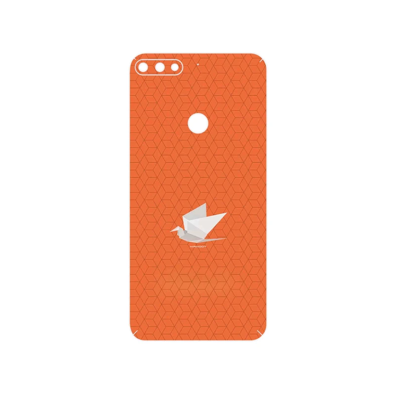 برچسب پوششی ماهوت مدل Minimalist origami bird مناسب برای گوشی موبایل آنر 7C