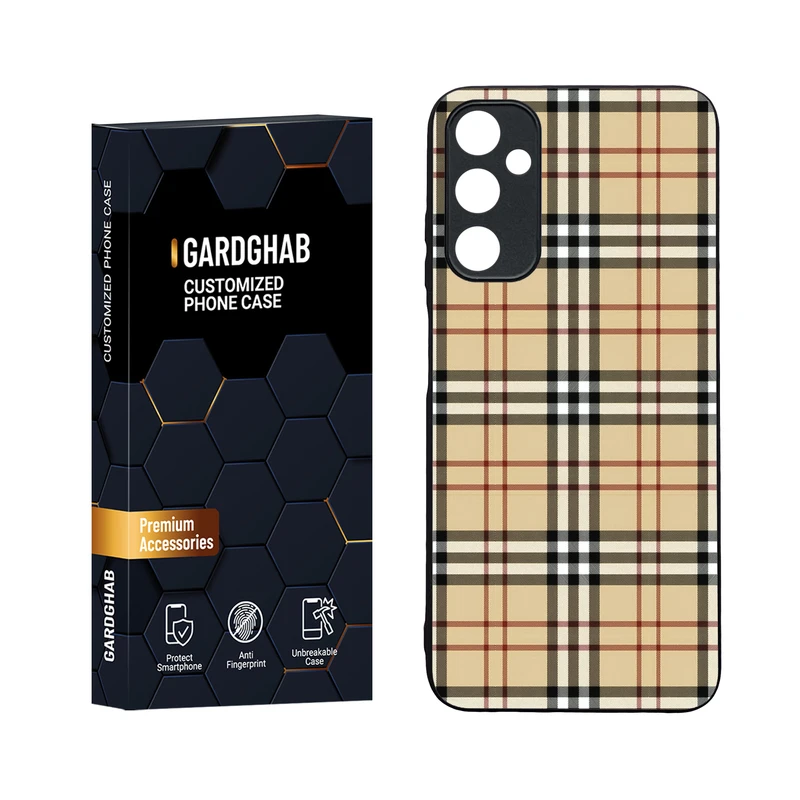 کاور گارد قاب مدل دورژله ای پشت گلس ساده مناسب برای گوشی موبایل سامسونگ Galaxy A05s