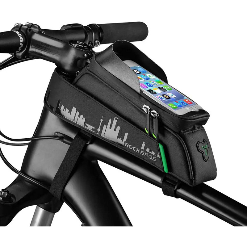 کیف جلوی فرمان دوچرخه راک براس مدل handlebar bag کد 2049