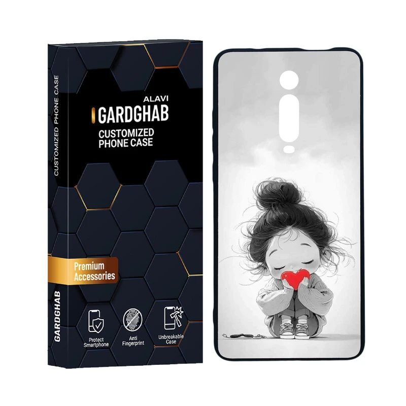 کاور گارد قاب علوی مدل دورژله ای فانتزی مناسب برای گوشی موبایل شیائومی Redmi K20 Pro
