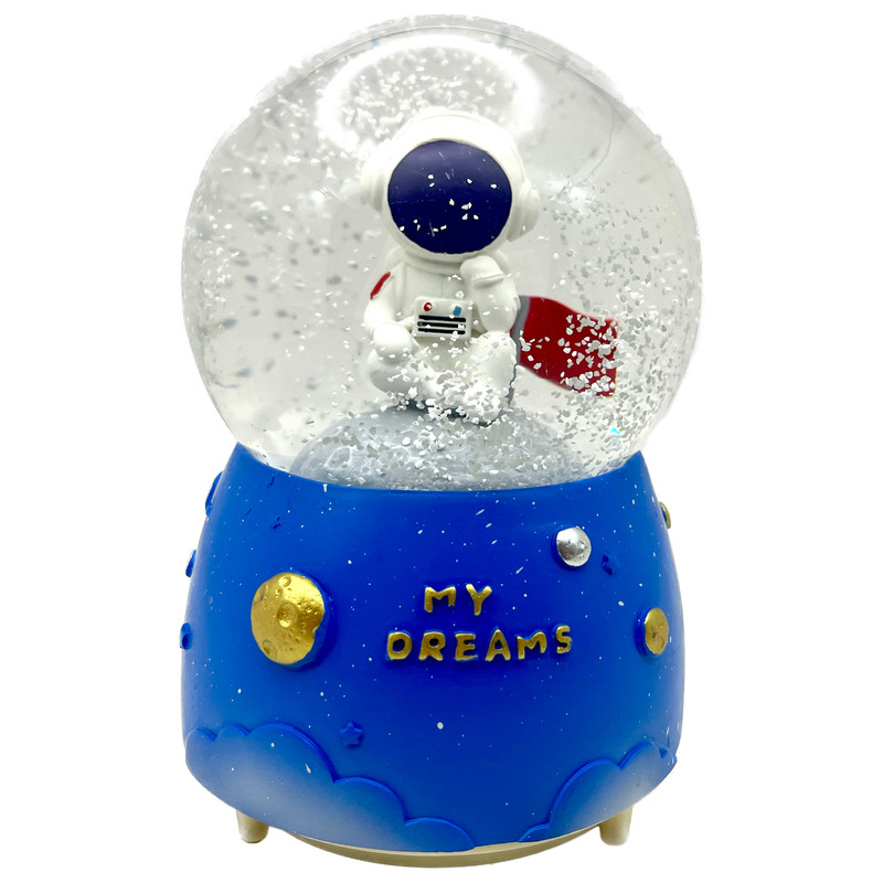 گوی موزیکال مدل پمپی آدم فضایی طرح MY DREAMS کد PB3041