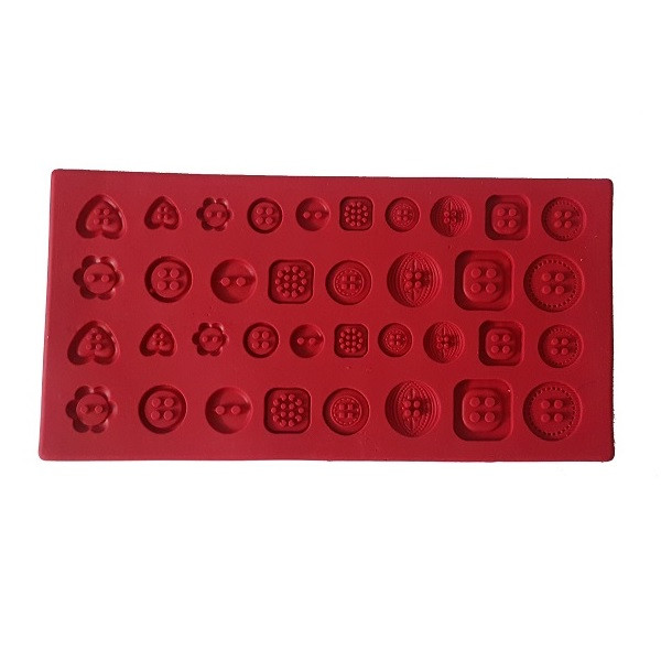 سیلیکون قالب گیری به گز مدل دکمه