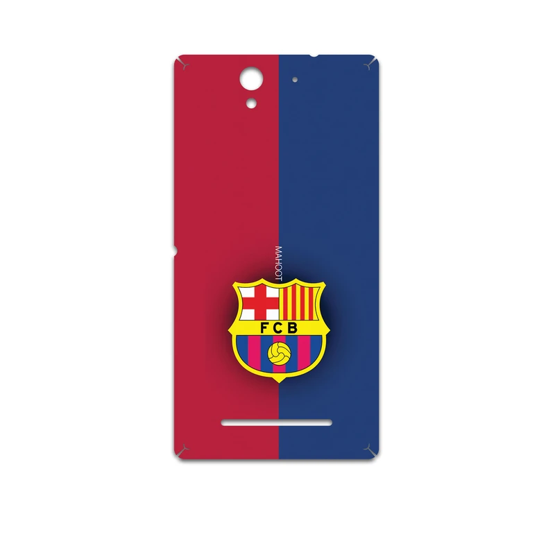 برچسب پوششی ماهوت مدل BARCELONA-FC-1 مناسب برای گوشی موبایل سونی Xperia C3 Dual