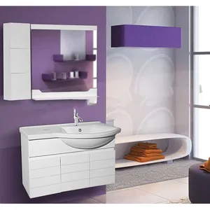 ست کابینت روشویی کاسپین مدل آرشا به همراه آینه و باکس