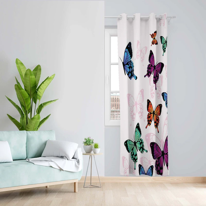 پرده مدل مخمل پانچی کد 1568 z سایز 140x200 سانتی متر