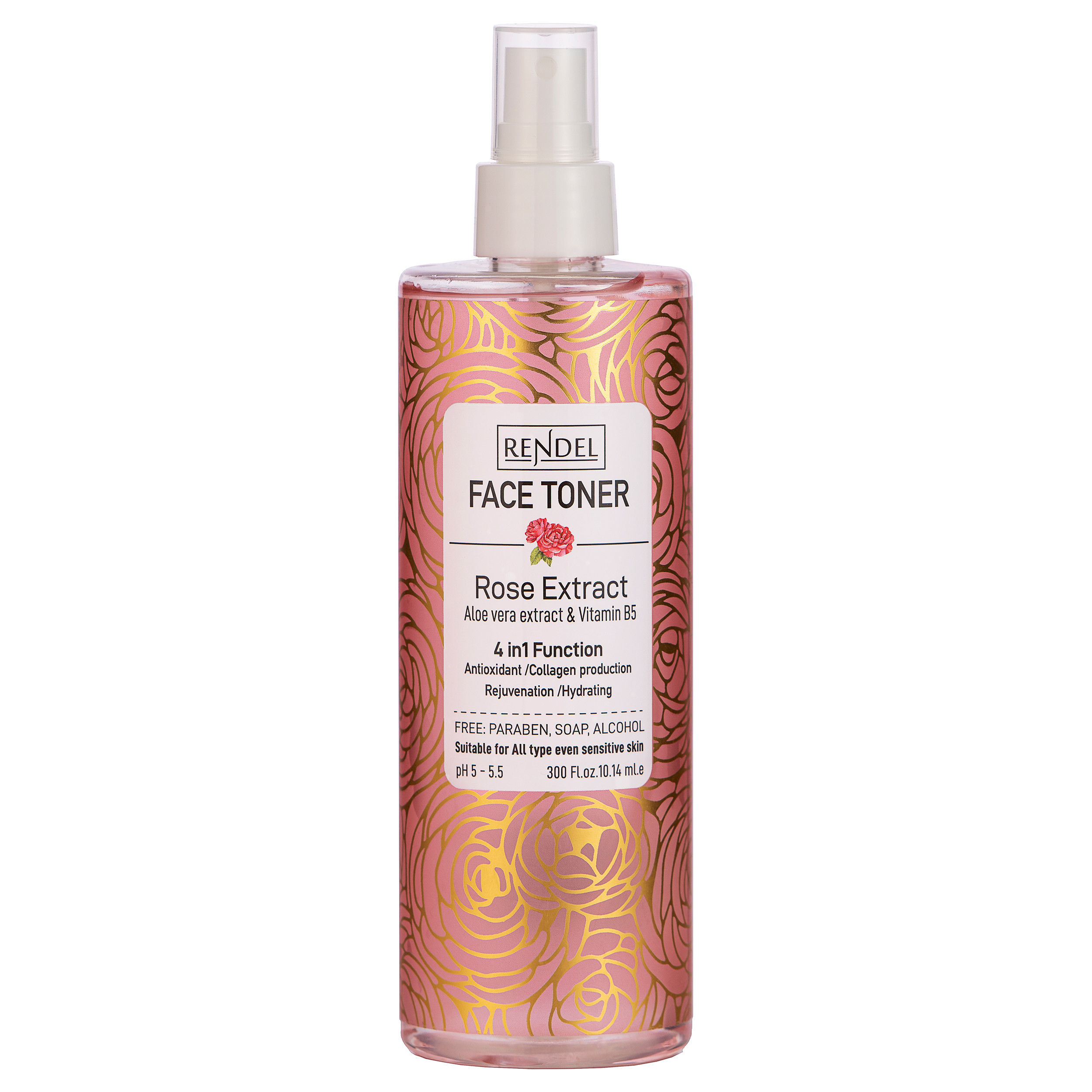 تونر رندل مدل Rose Extract حجم 300 میلی لیتر تونر رندل مدل Rose Extract حجم 300 میلی لیتر