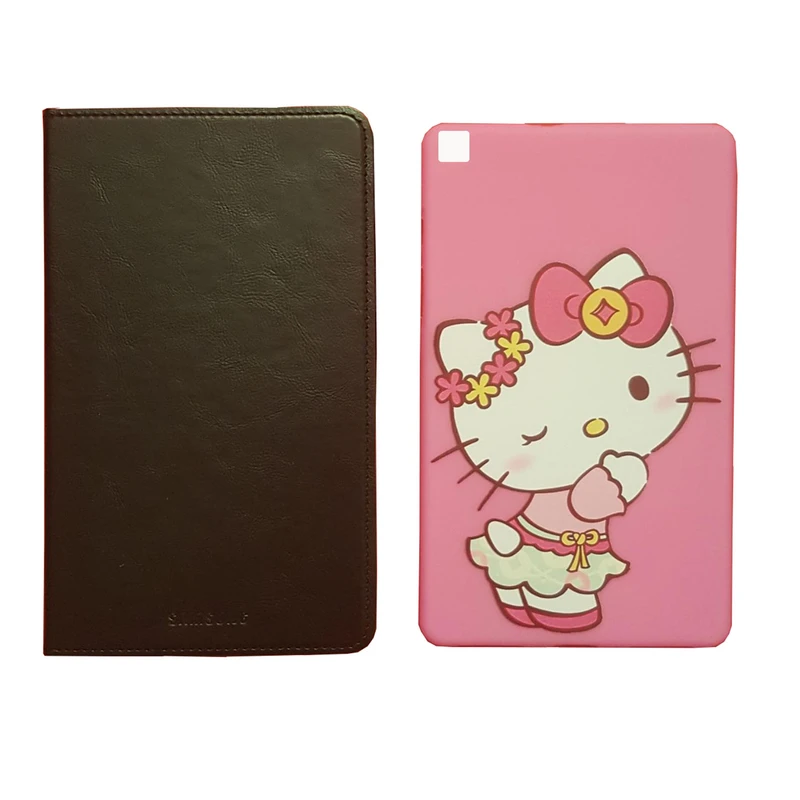 کیف کلاسوری مدل 90000 مناسب برای تبلت سامسونگ Galaxy Tab A7 Lite SM/T225 به همراه کاور