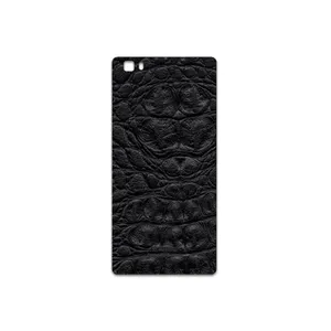 MAHOOT Black-Crocodile-Leather Cover Sticker for Huawei P8 Lite