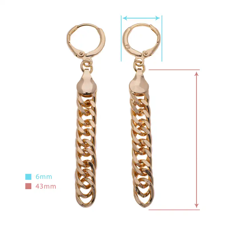 گوشواره زنانه زد جی جولری مدل BG1003