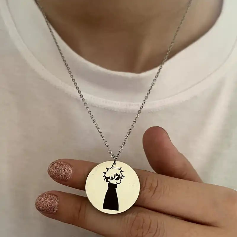 گردنبند مدل گوجو ساتورو انیمه جوجوتسو کایزن