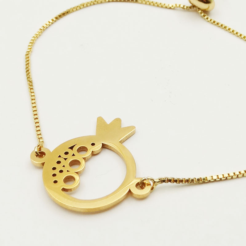 دستبند دخترانه طرح انار کد DF02