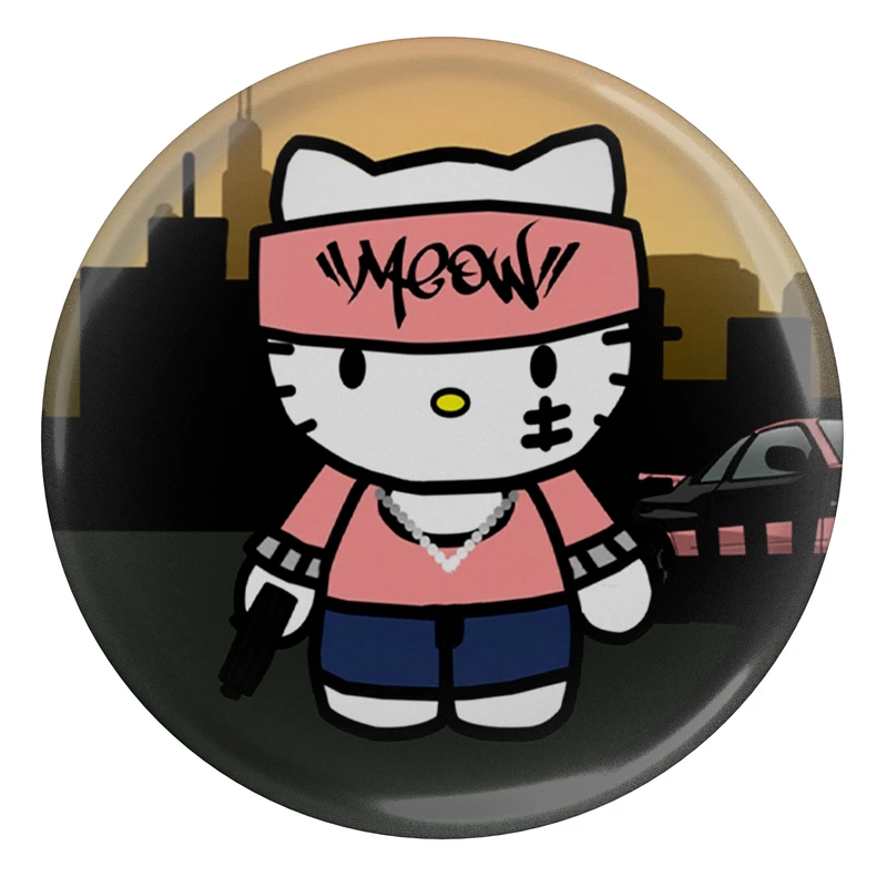 مگنت طرح هلو کیتی مدل S11221 