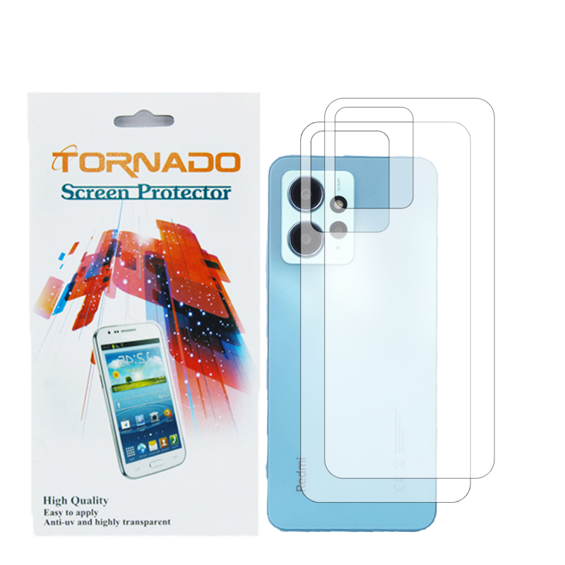 محافظ پشت گوشی تورنادو مدل نانوگلس مناسب برای گوشی موبایل شیائومی Note 12 4G بسته 2 عددی