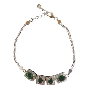 دستبند نقره زنانه مدل B-109