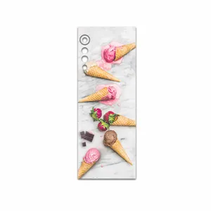 MAHOOT Funnel-ice-cream Cover Sticker for LG Velvet 5G