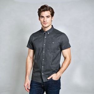 پیراهن آستین کوتاه مردانه مدل 198624