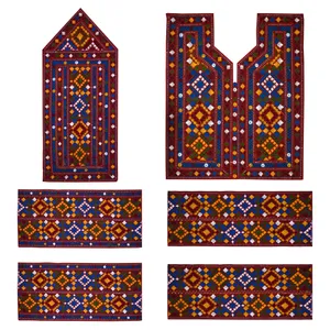  پارچه سوزن دوزی مدل Goldar-3017 مجموعه 6 عددی