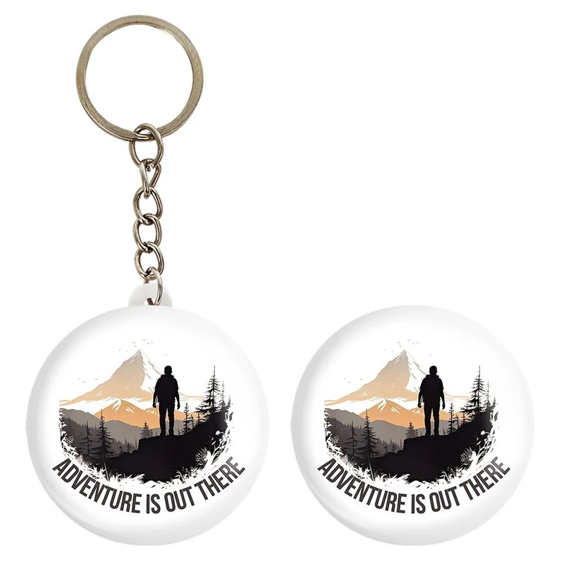 پیکسل خندالو مدل کوهنوردی کد 28790 به همراه جاکلیدی