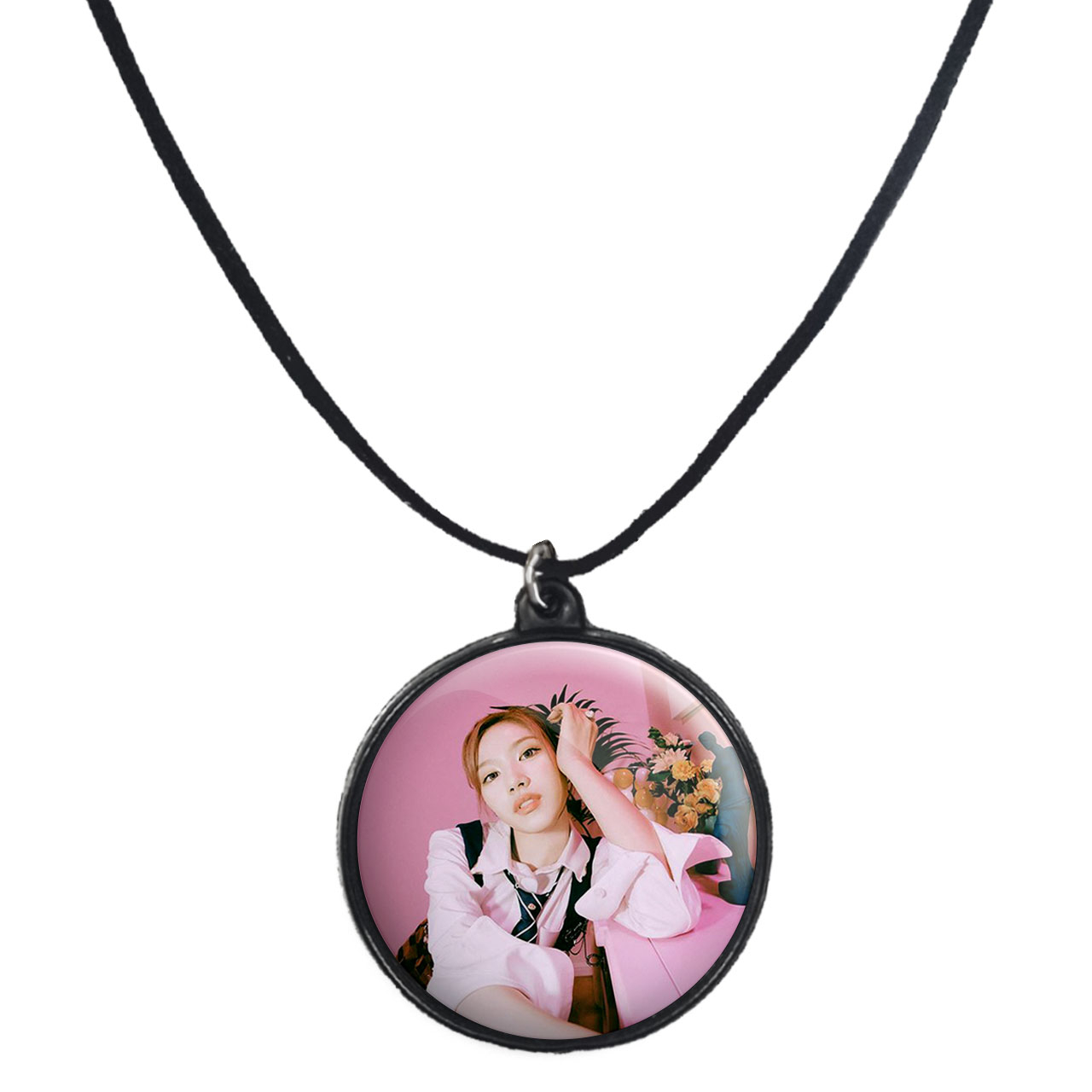 گردنبند پرمانه طرح تو ایس کد pmb.19597مدل دو طرفه